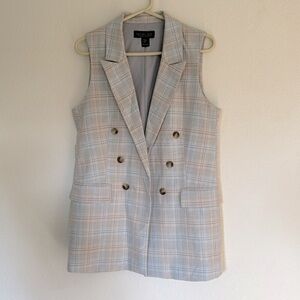 Rachel Zoe sleeveless blazer
